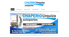 Desktop Screenshot of chaperiourquiza.com