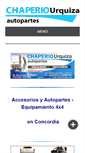 Mobile Screenshot of chaperiourquiza.com